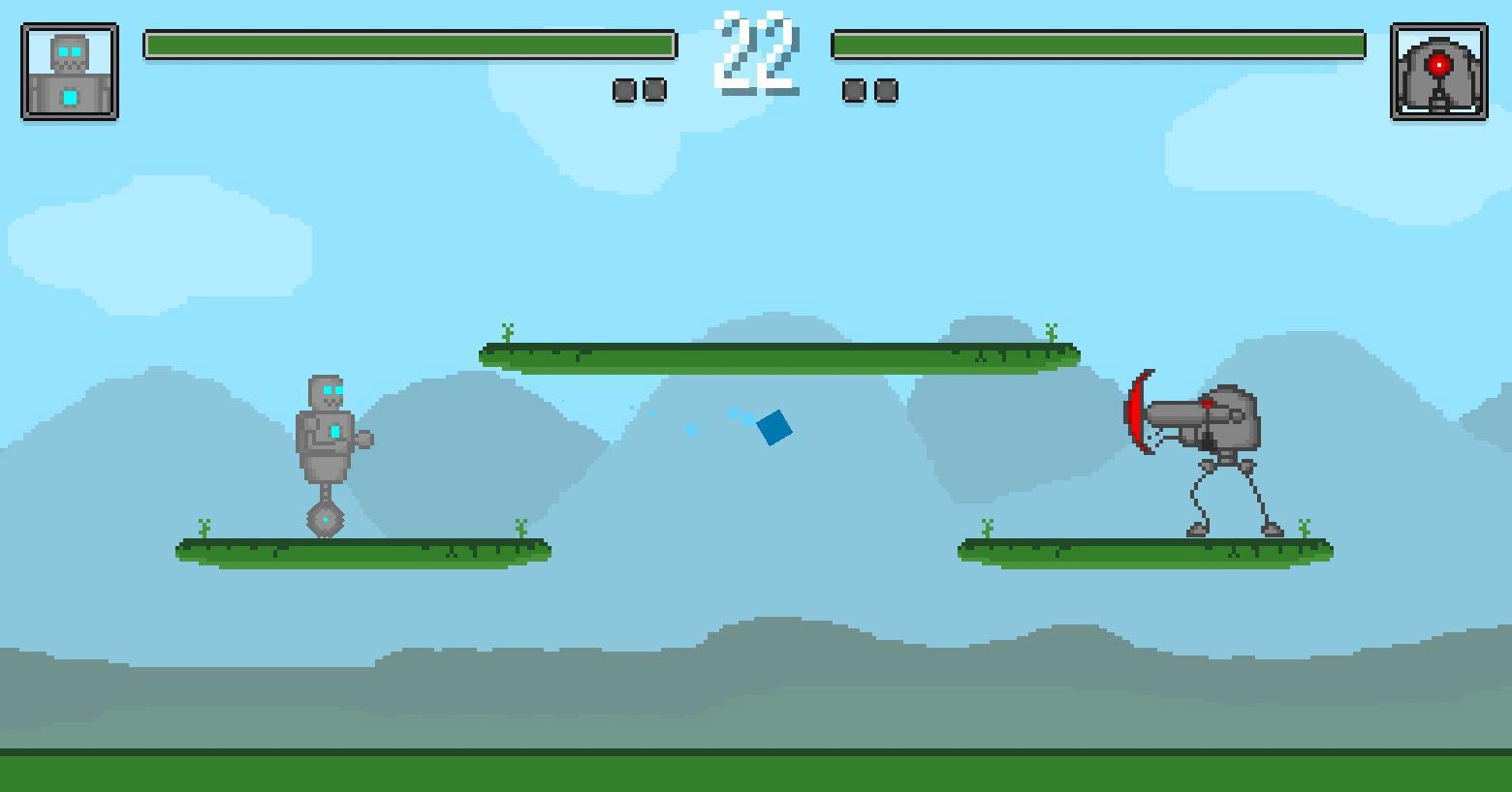 The Incredible Grasshopper: Smash Bots (itch) - кадр 2