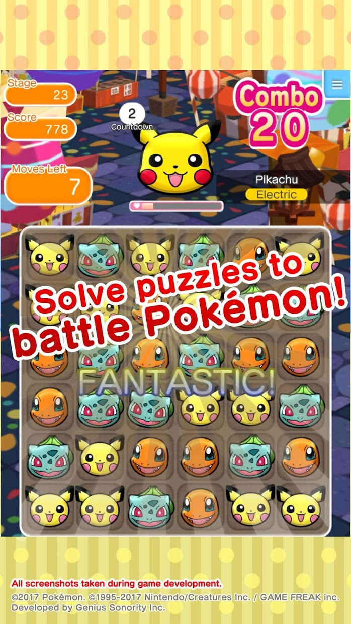 Pokémon Shuffle Mobile - кадр 8
