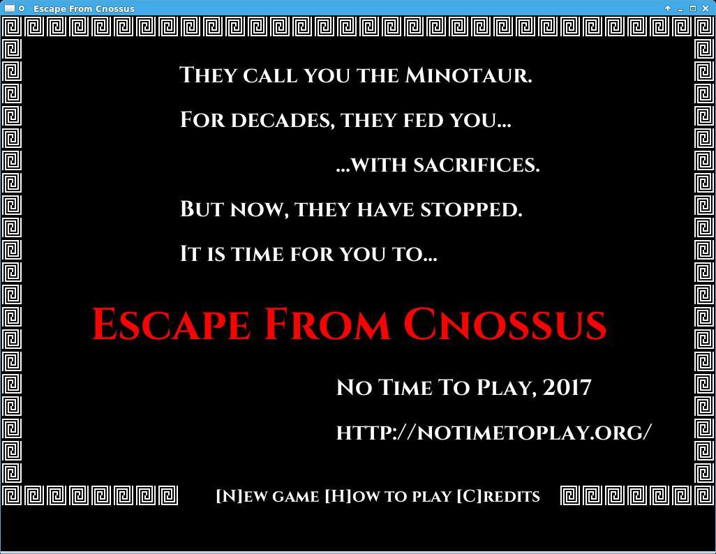 Escape From Cnossus HD (itch) - кадр 2