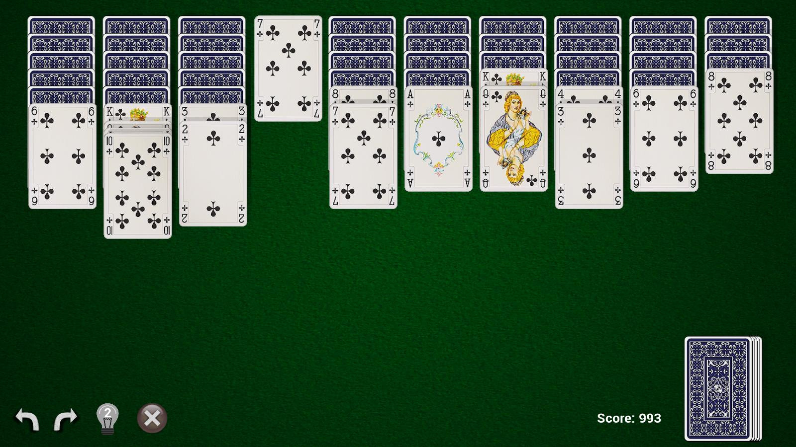 Casual Spider Solitaire - кадр 3