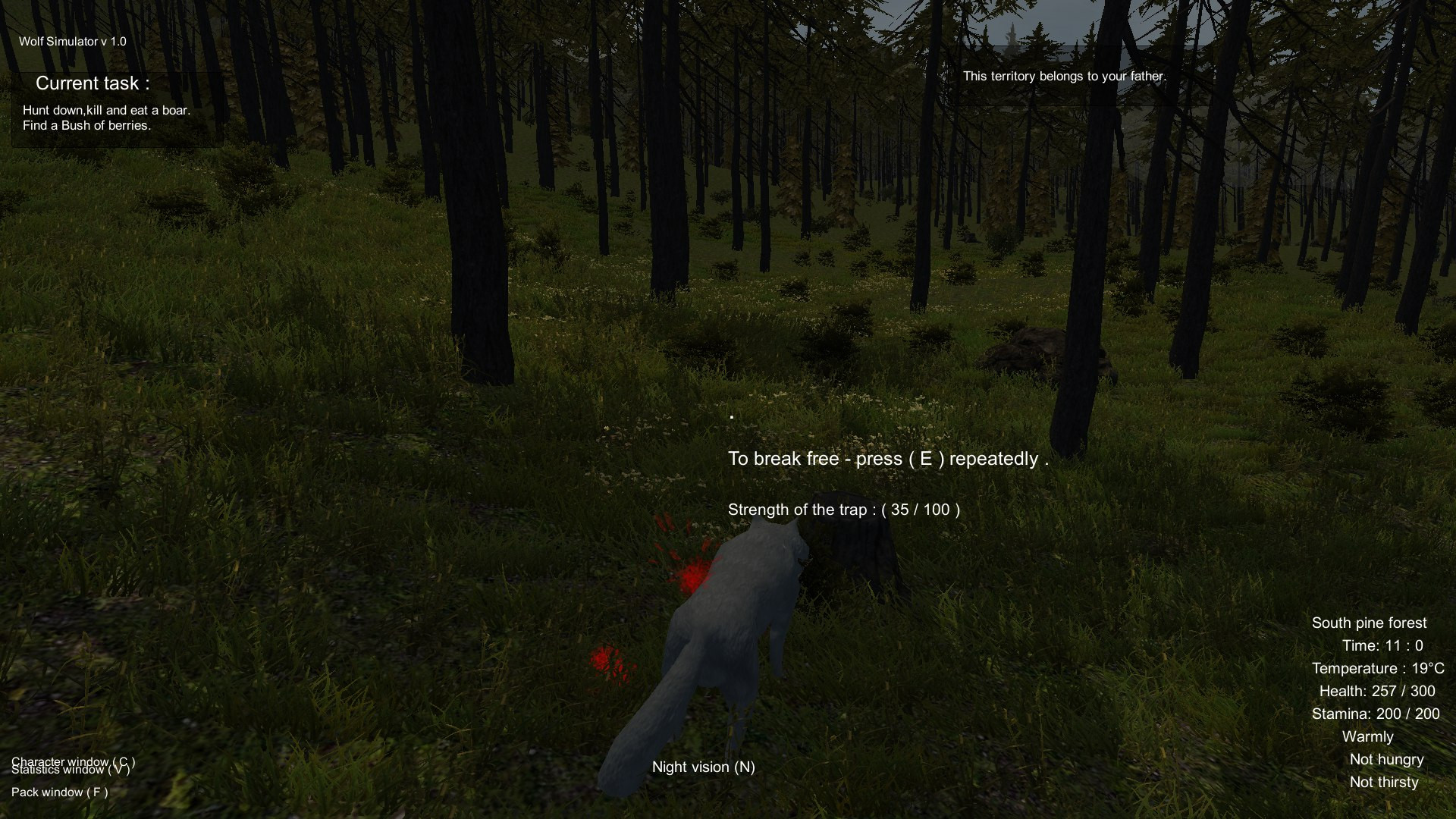 Wolf Simulator - кадр 12