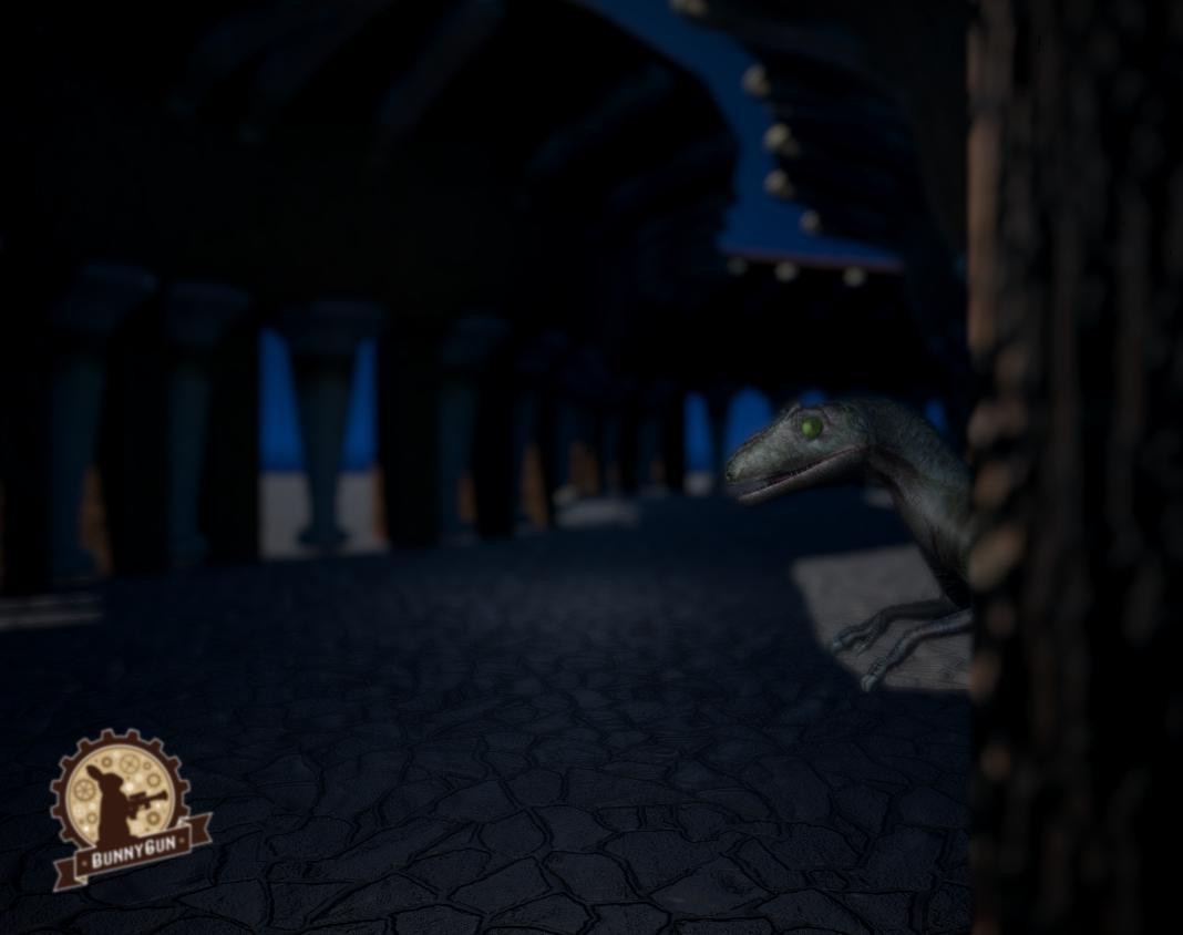 Allosaurus-road (controller demo and HTML5 experiment) (itch) - кадр 1