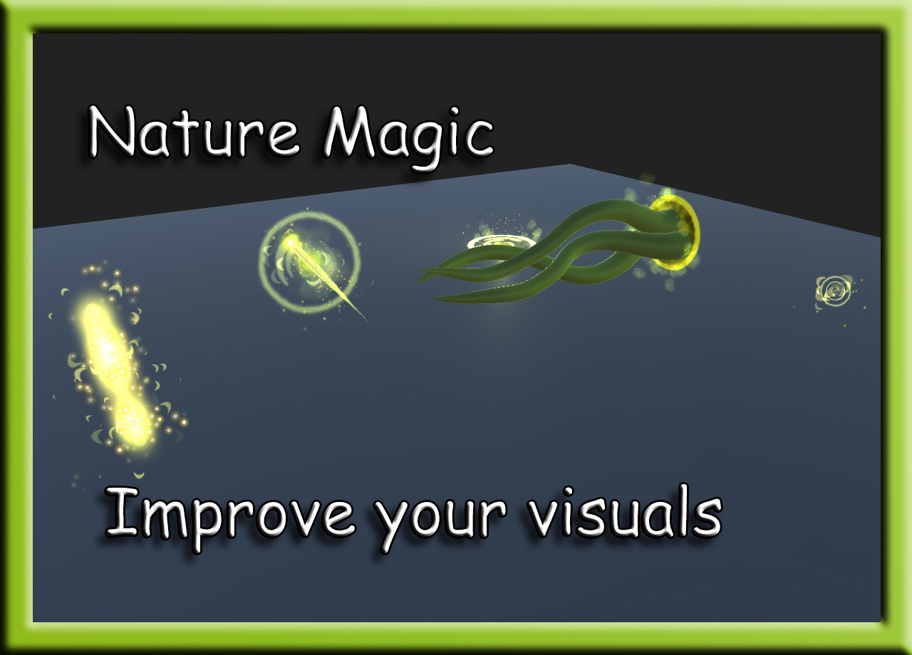 Nature Particle Systems for Unity3D (itch) - кадр 2