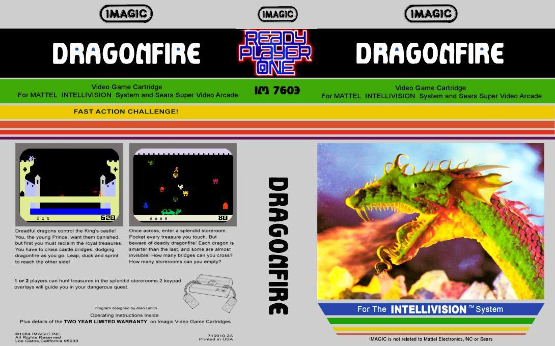 Atari 40th competition game 3 - Dragonfire 1982 (itch) - кадр 5
