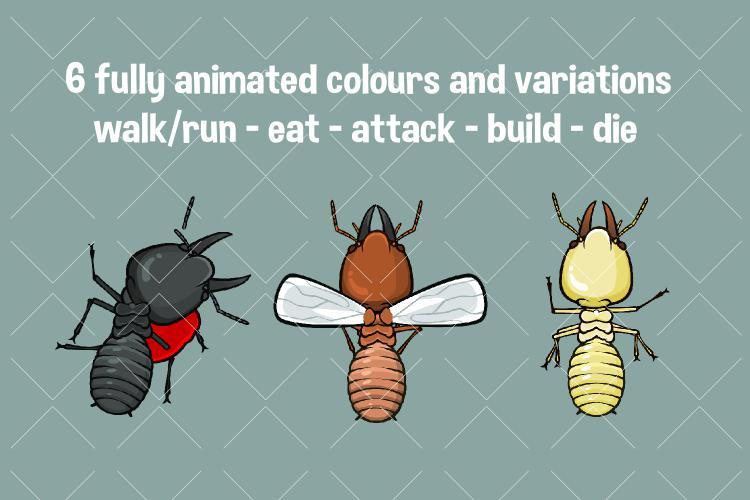 Animated termite (itch) - кадр 2