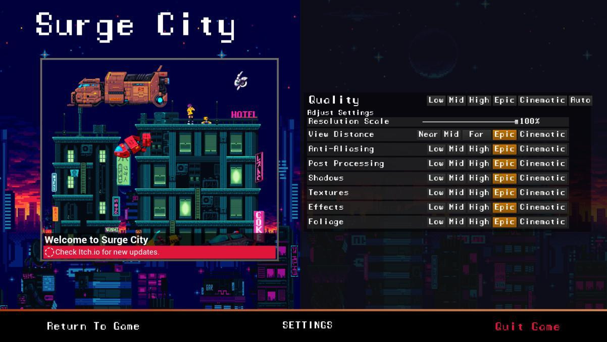 Surge City (itch) - кадр 3