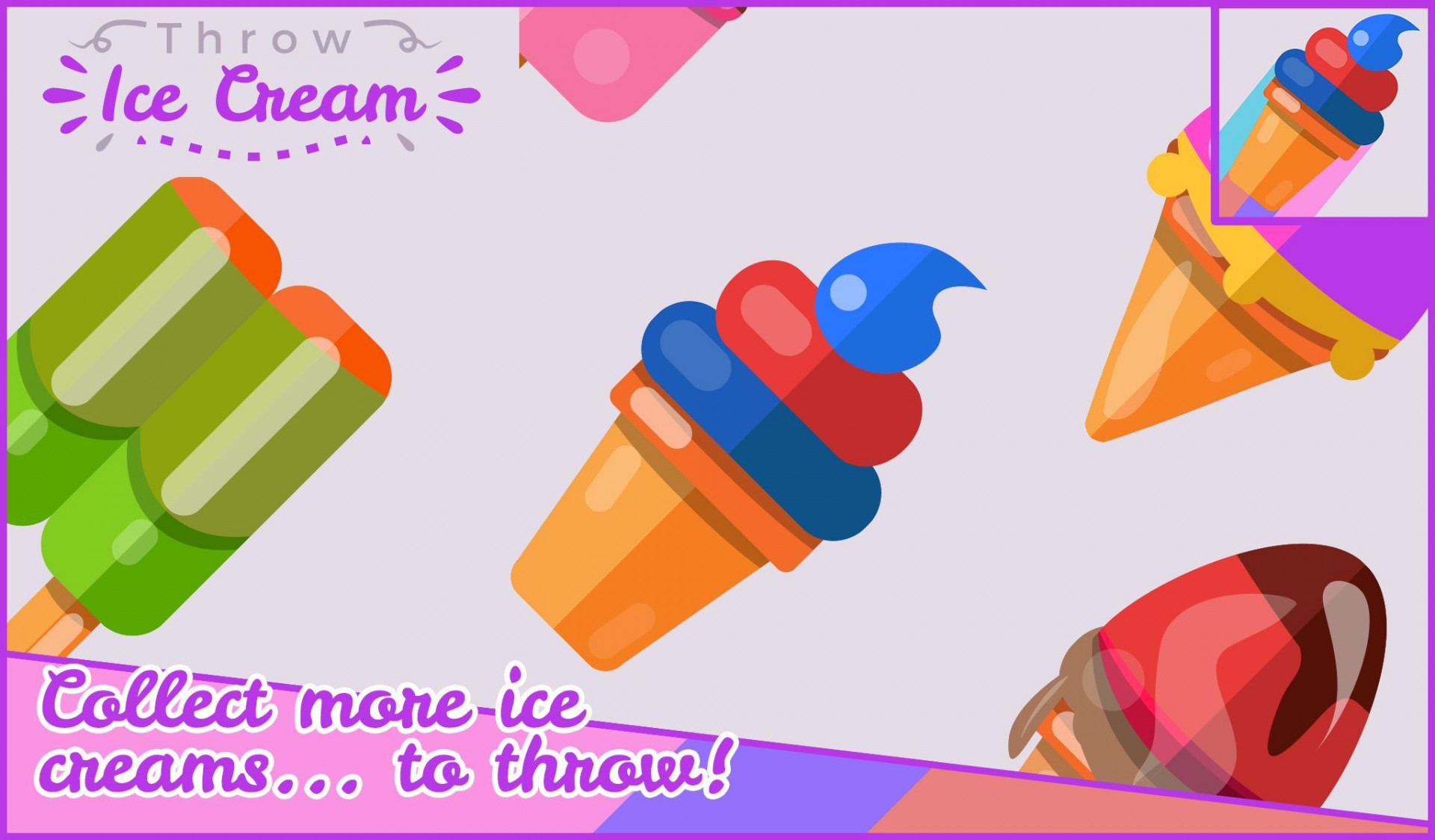 Throw Ice Cream (itch) - кадр 6