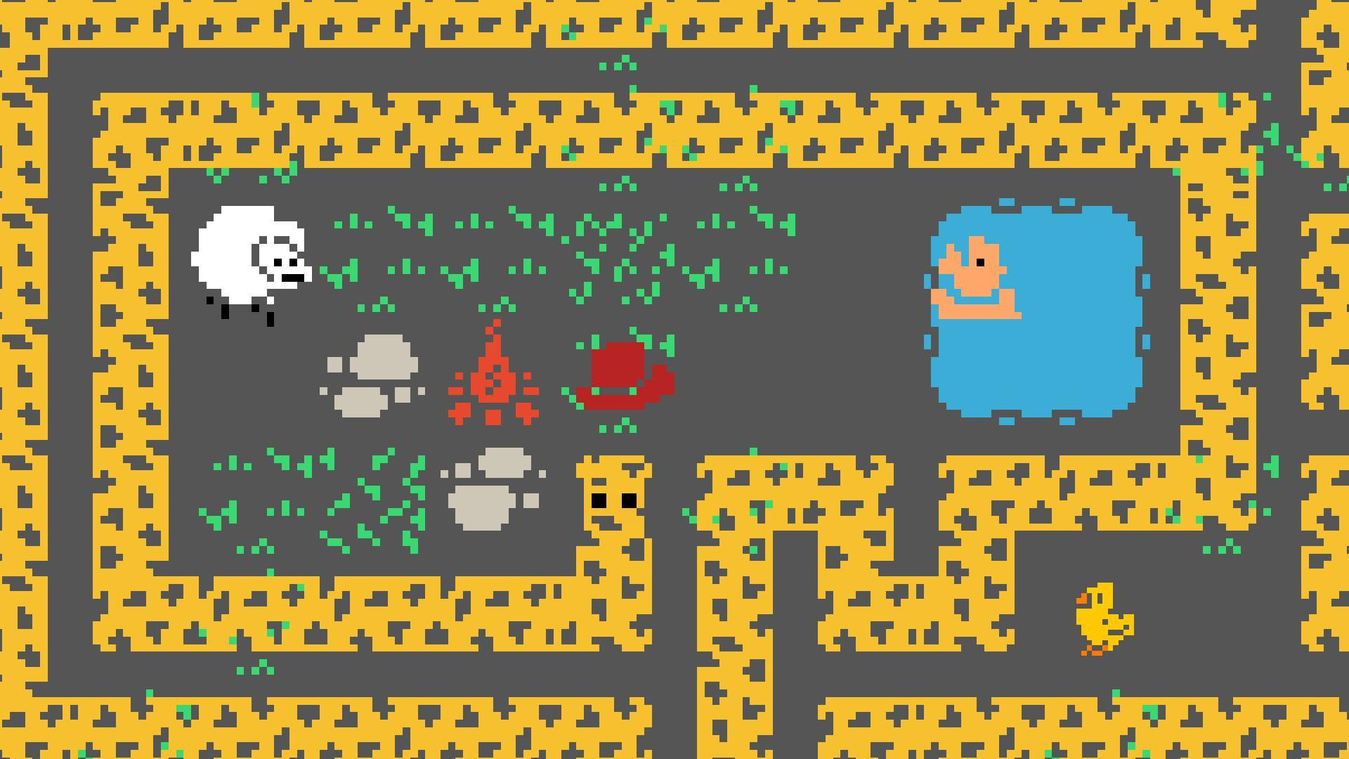 The Giraffe who wants to collect every cute tiny hat (itch) - кадр 4