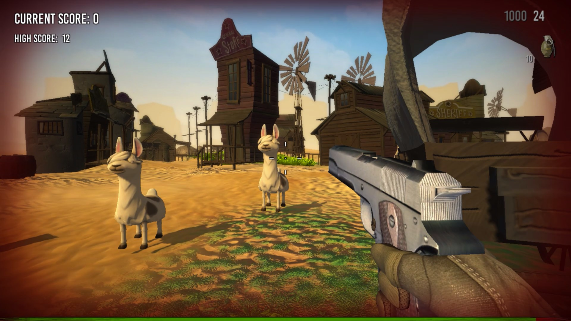 Lama Drama FPS - кадр 7
