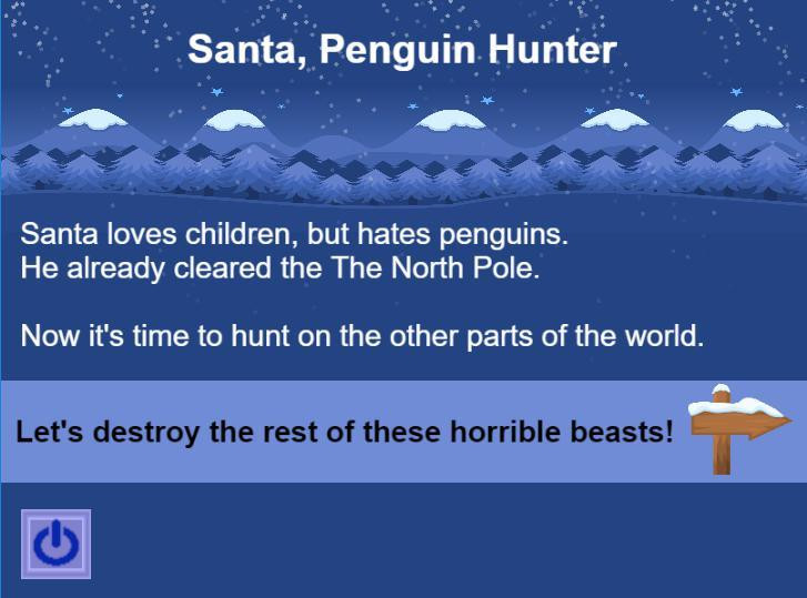 Santa, Penguin Hunter (itch) - кадр 3
