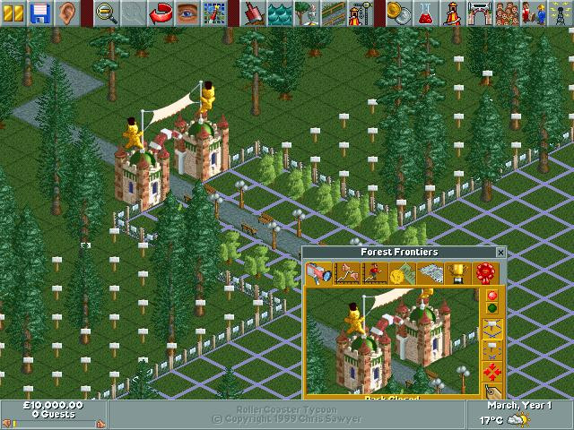 RollerCoaster Tycoon - кадр 12