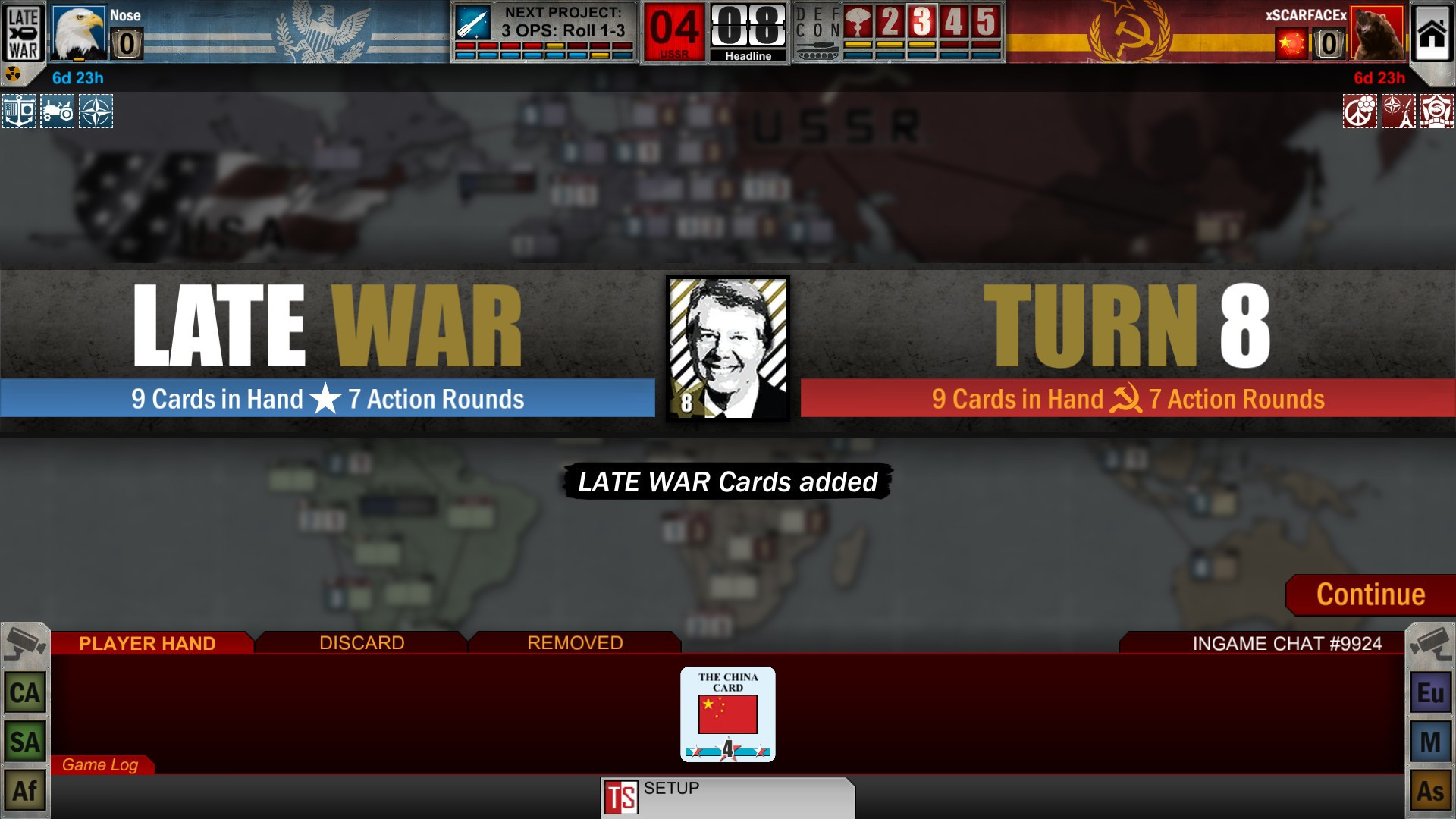 Twilight Struggle (itch) - кадр 8