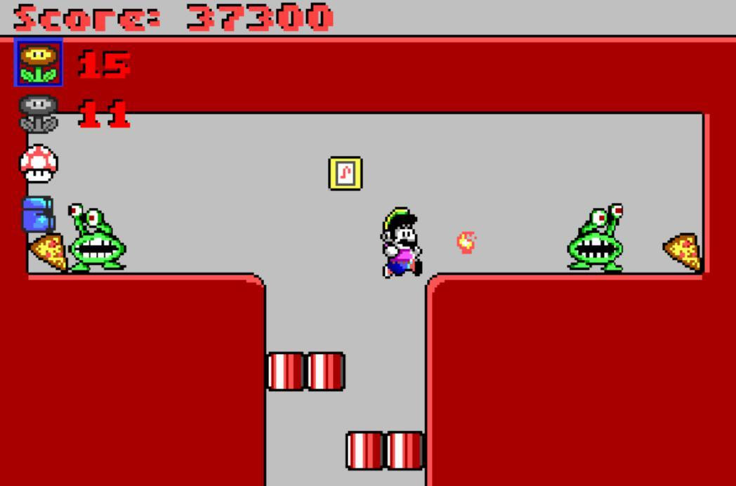 Super Mario in Marooned on Mars (itch) - кадр 5