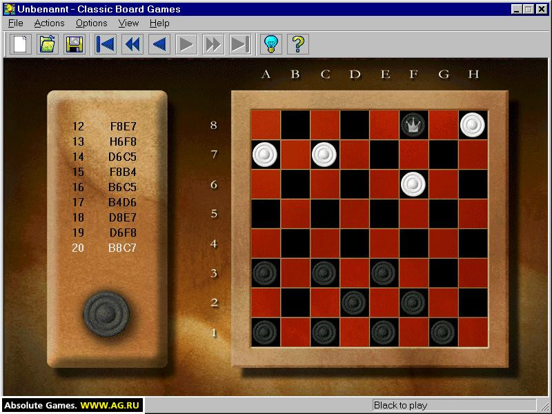 Microsoft Classic Board Games - кадр 7