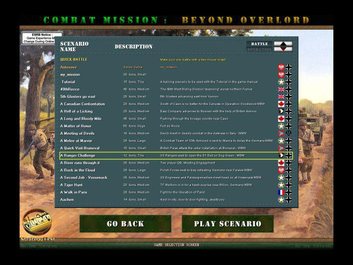 Combat Mission: Beyond Overlord - кадр 8