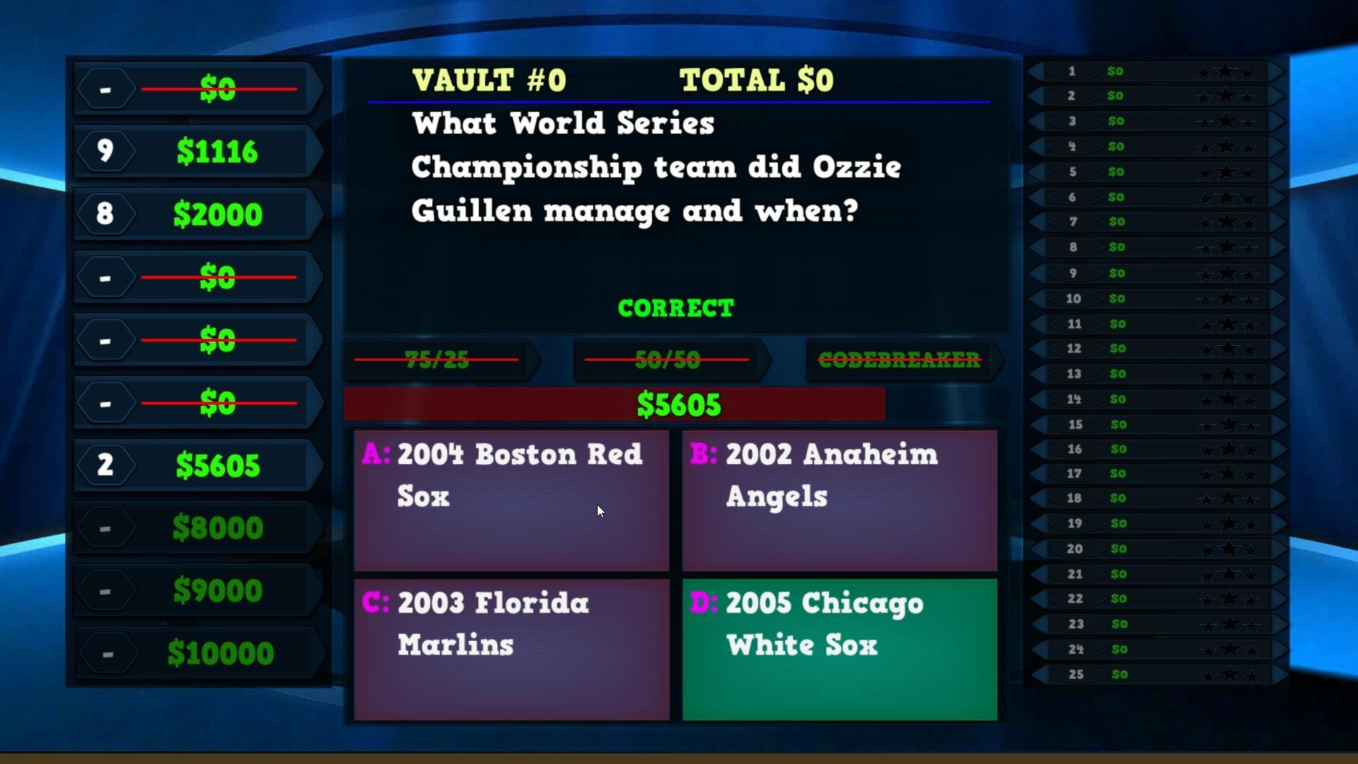 Trivia Vault Baseball Trivia - кадр 5