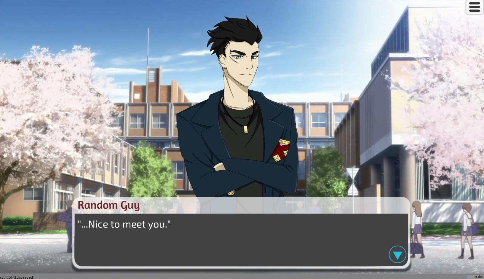 A basic Otome game! (itch) - кадр 5