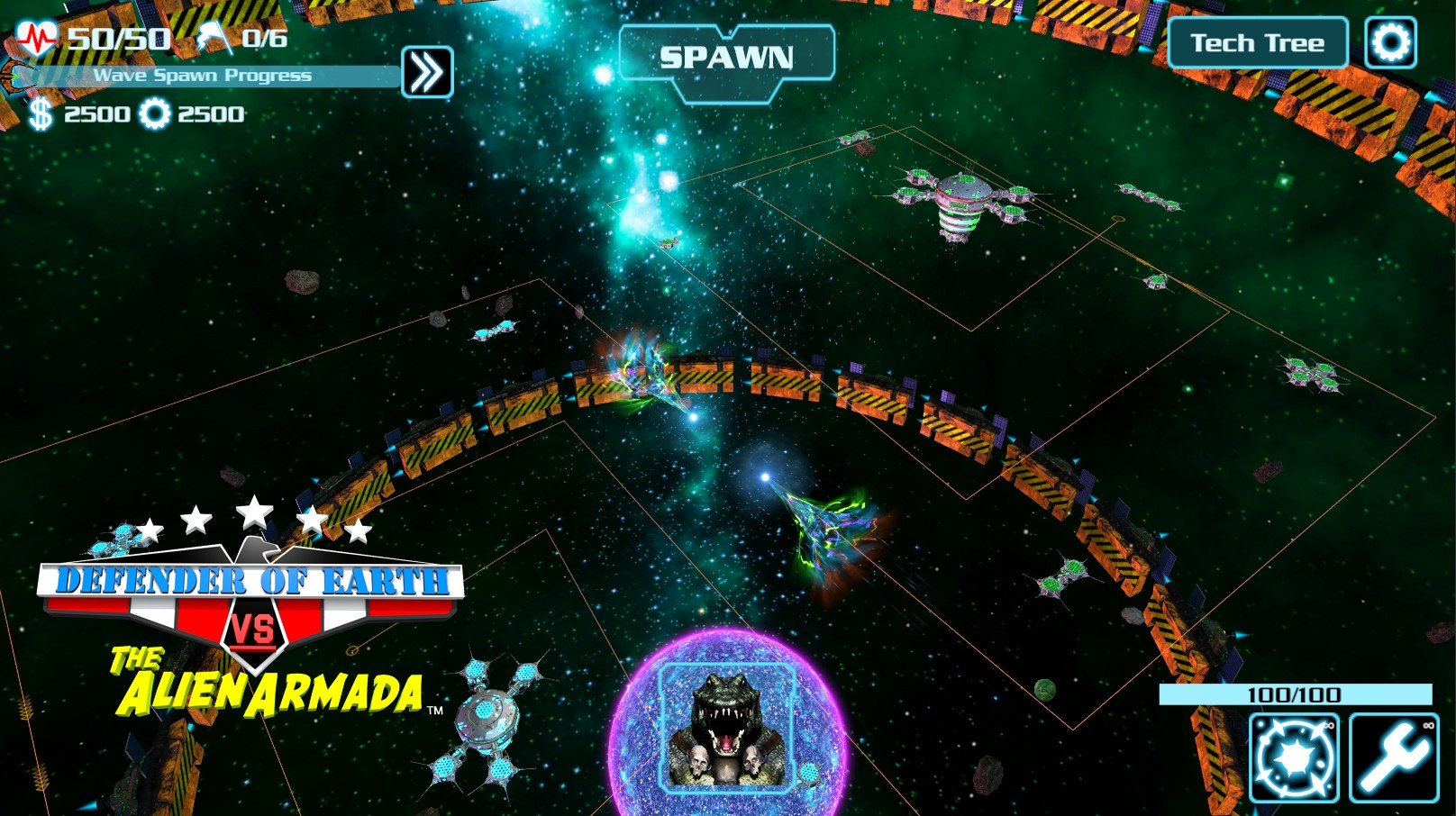 DEFENDER OF EARTH VS THE ALIEN ARMADA - кадр 11