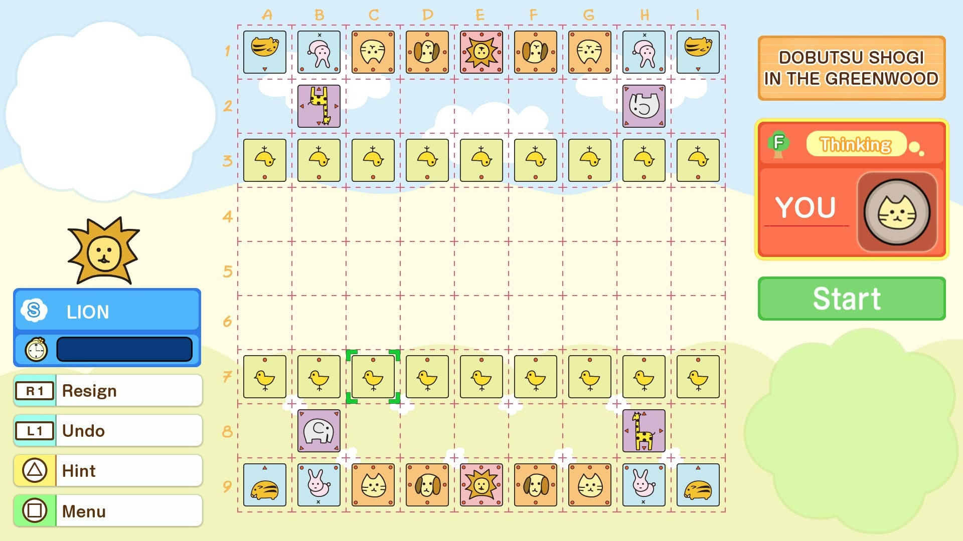 DOBUTSU SHOGI WORLD (LET'S CATCH THE LION!) - кадр 7