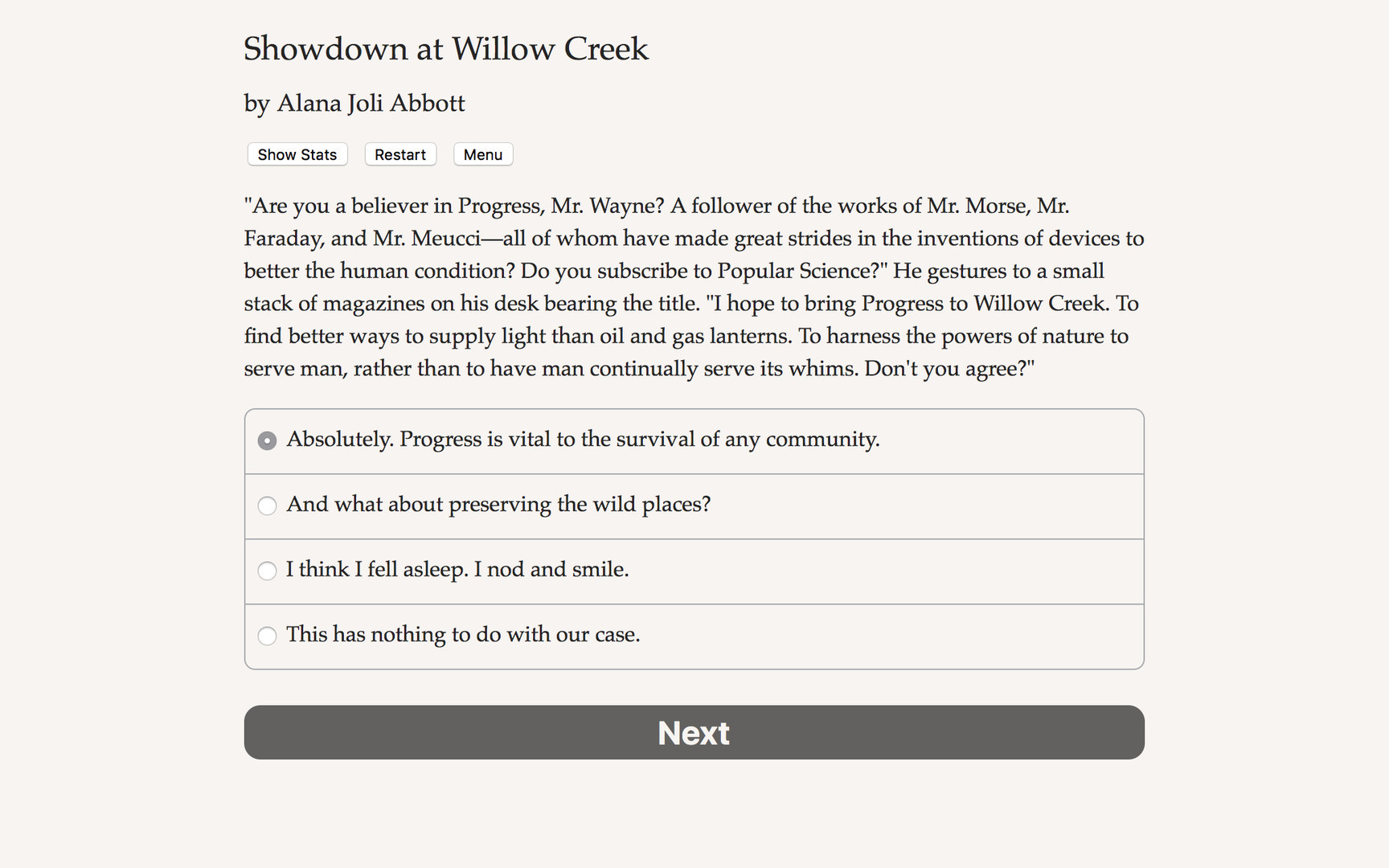 Showdown at Willow Creek - кадр 5