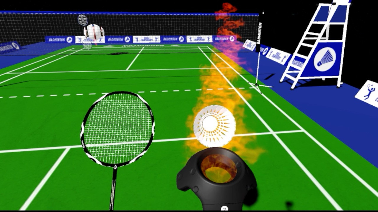 Space Badminton VR - кадр 4