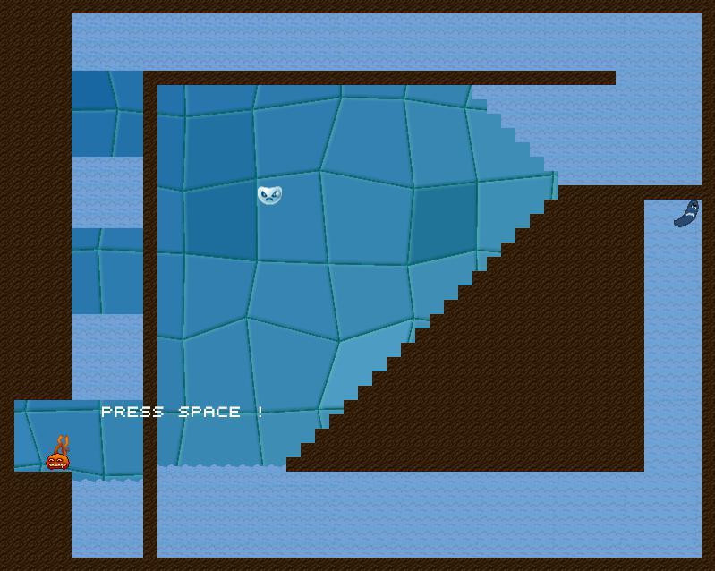 Flappy Shrimp Ninja Blob VS Blue Water Saussage ! (itch) - кадр 3