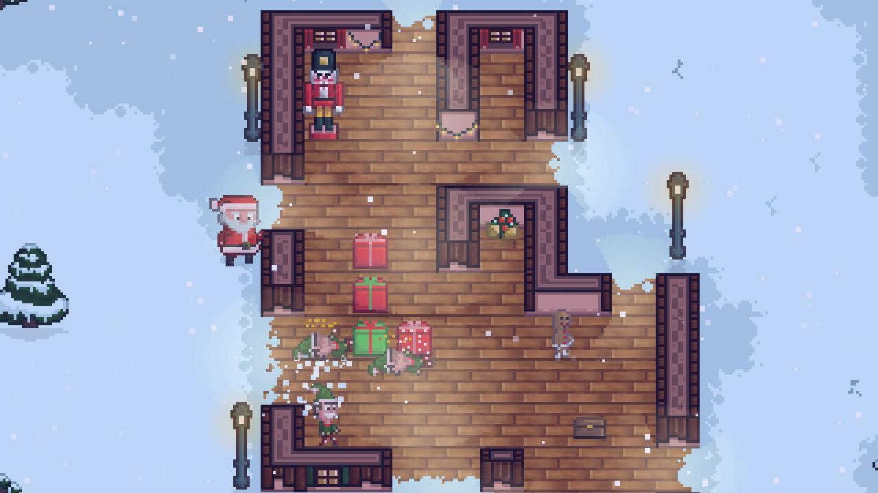 Naughty Elves - Christmas puzzle game (itch) - кадр 5