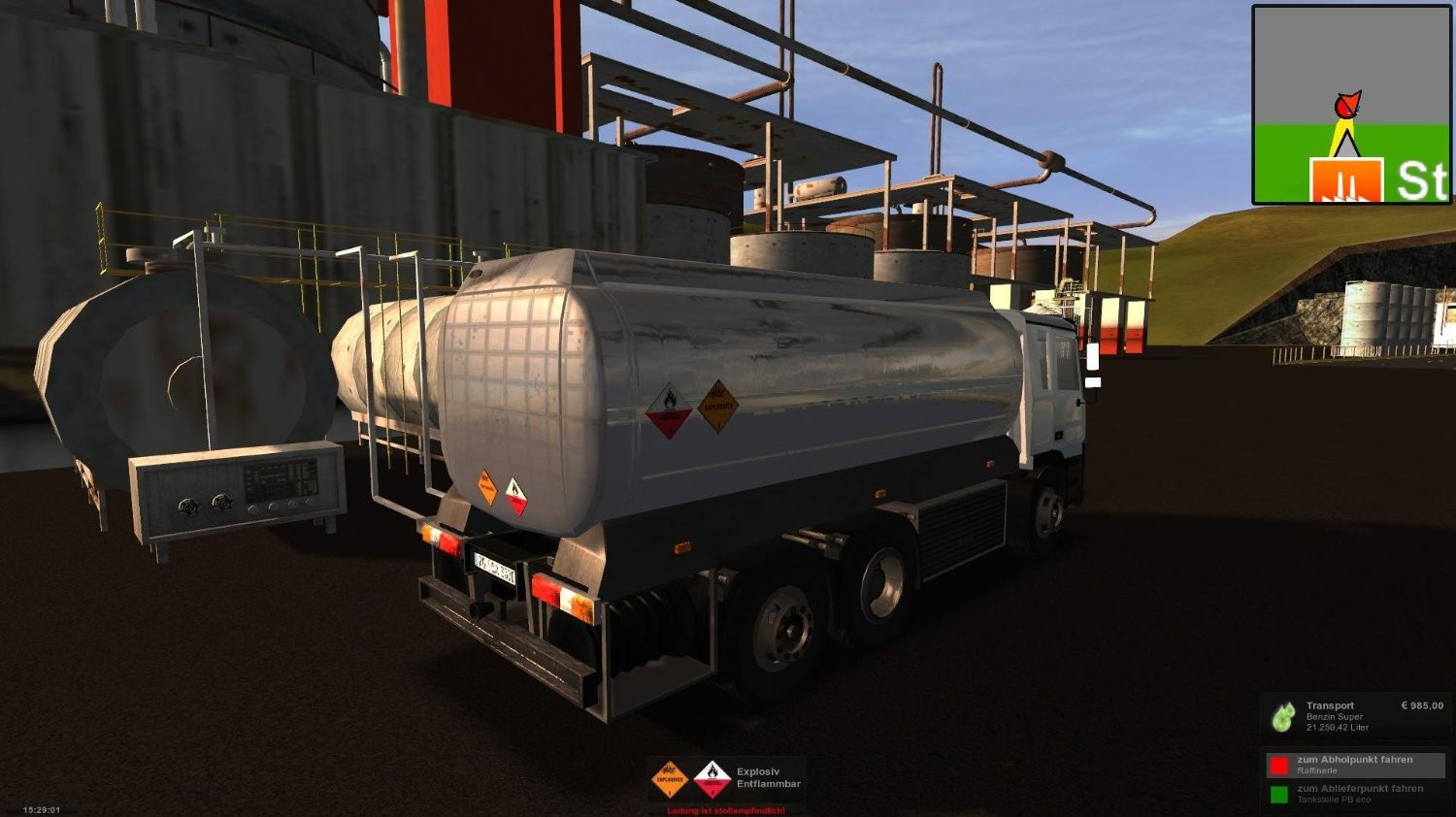 Tanker Truck Simulator 2011 - кадр 9