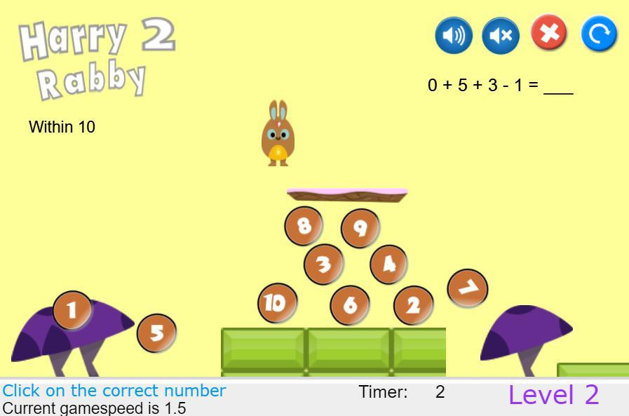 HarryRabby2 Adding and Subtracting 4 numbers FULL (itch) - кадр 6