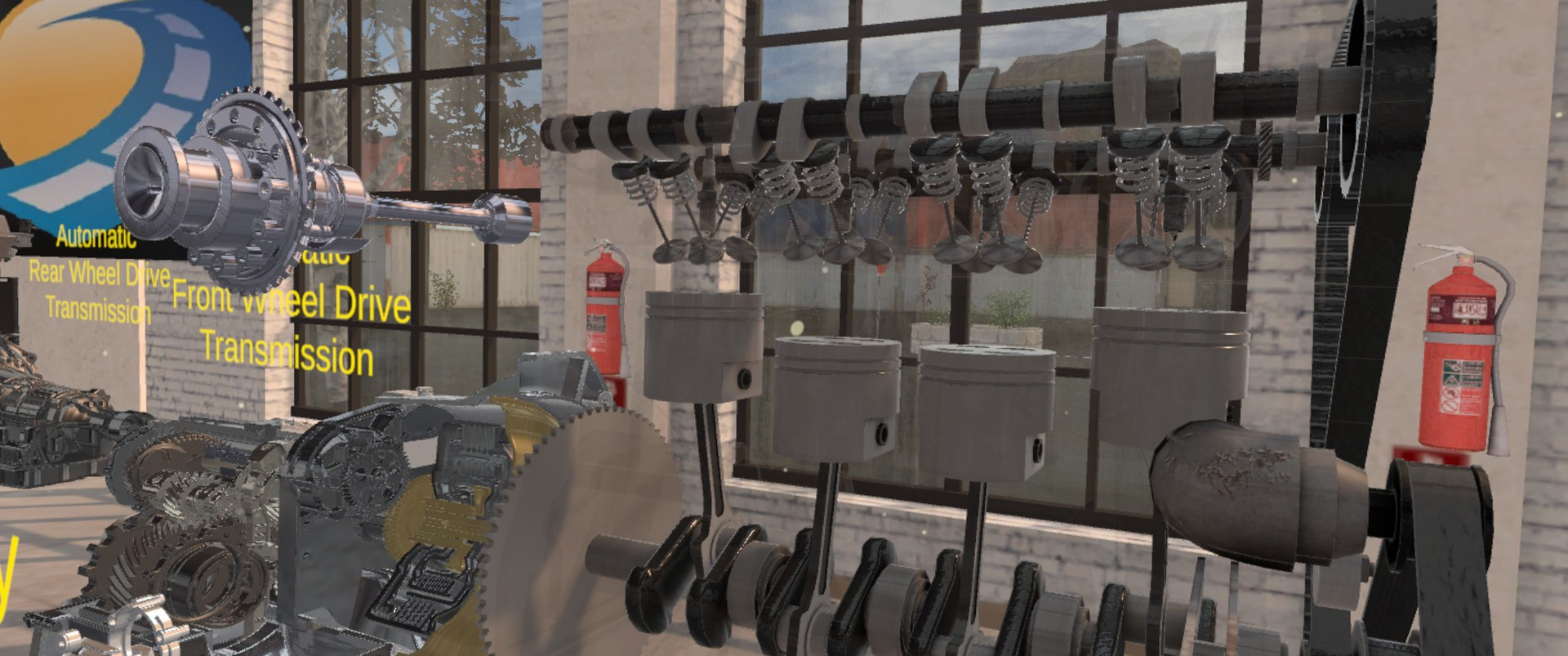Basic Car Repair Garage VR - кадр 11