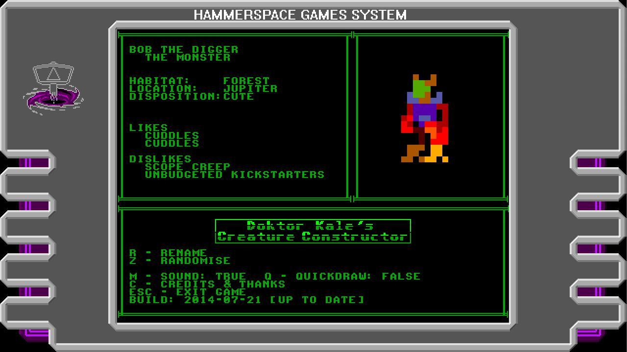 Doktor Kale's Creature Constructor (itch) - кадр 4