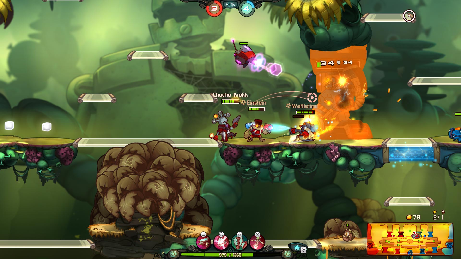 Awesomenauts Assemble! Ultimate Overdrive Pack - кадр 3