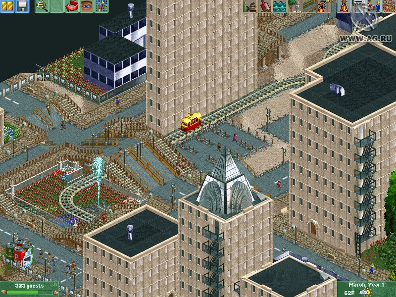 RollerCoaster Tycoon 2: Wacky Worlds - кадр 6