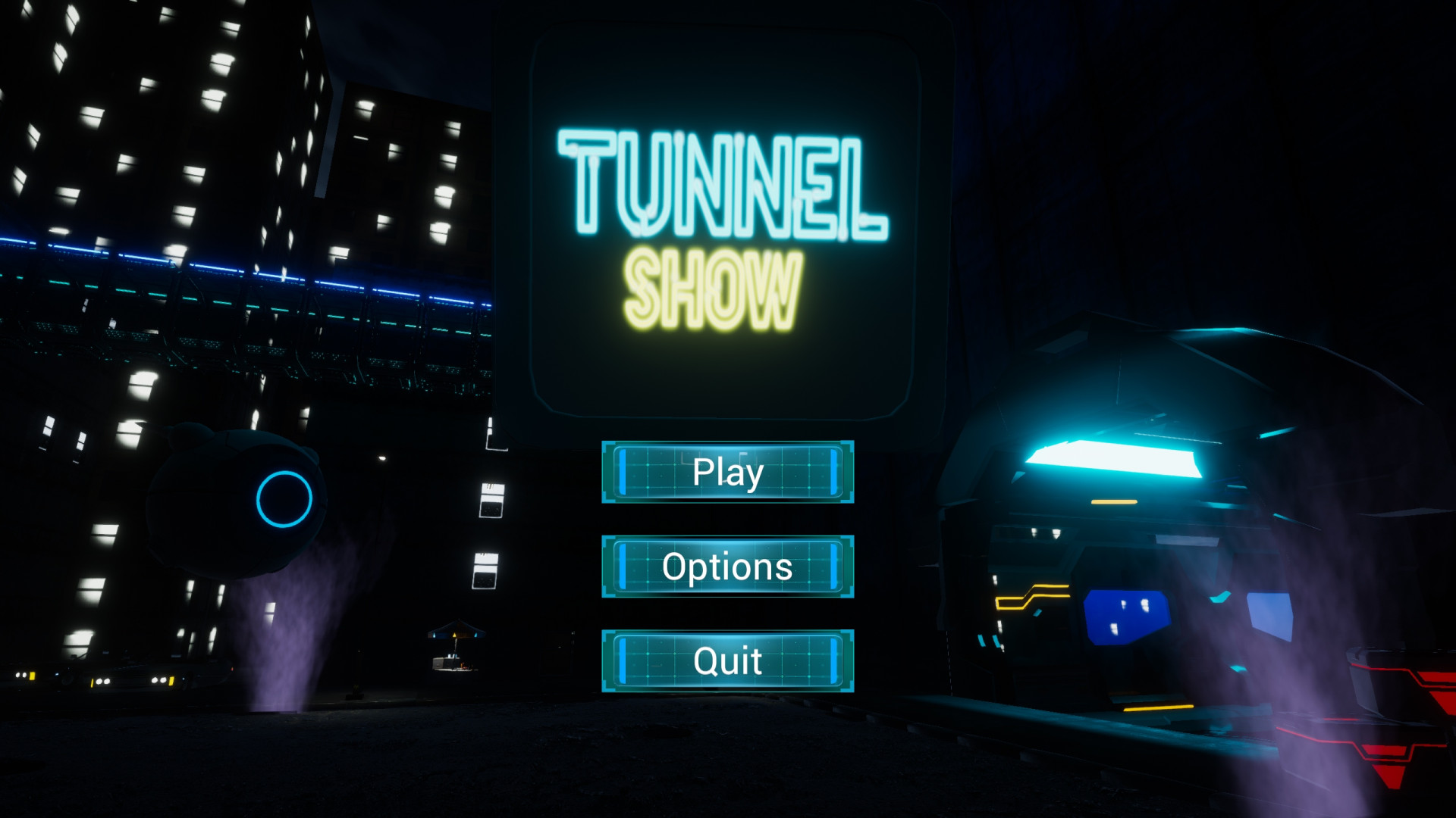 Tunnel Show (itch) - кадр 1