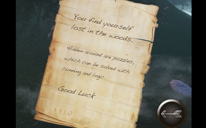 Lost in the Woods - Adventure Game - кадр 5