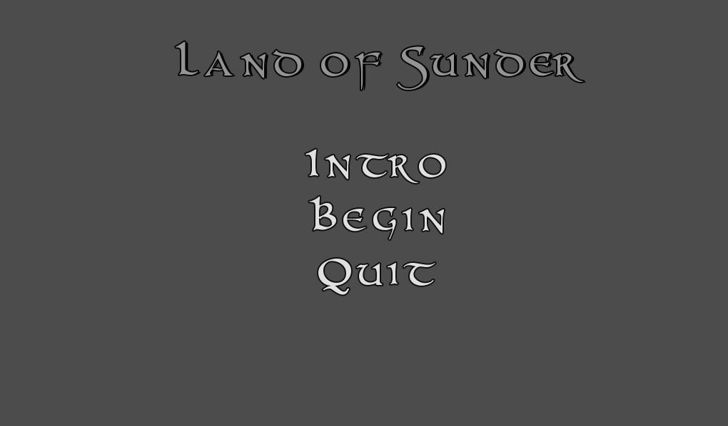 Land of Sunder (itch) - кадр 3