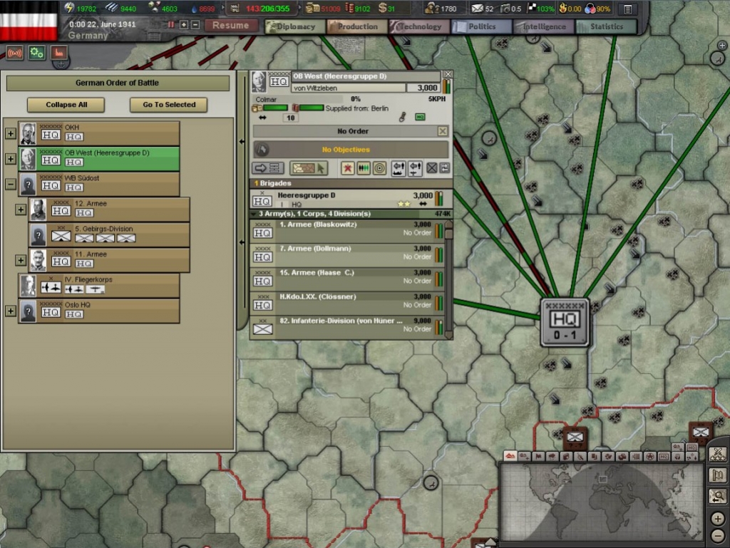 Hearts of Iron 3: Semper Fi - кадр 9