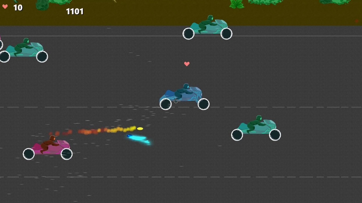 Learn to Drive on Moto Wars - кадр 7