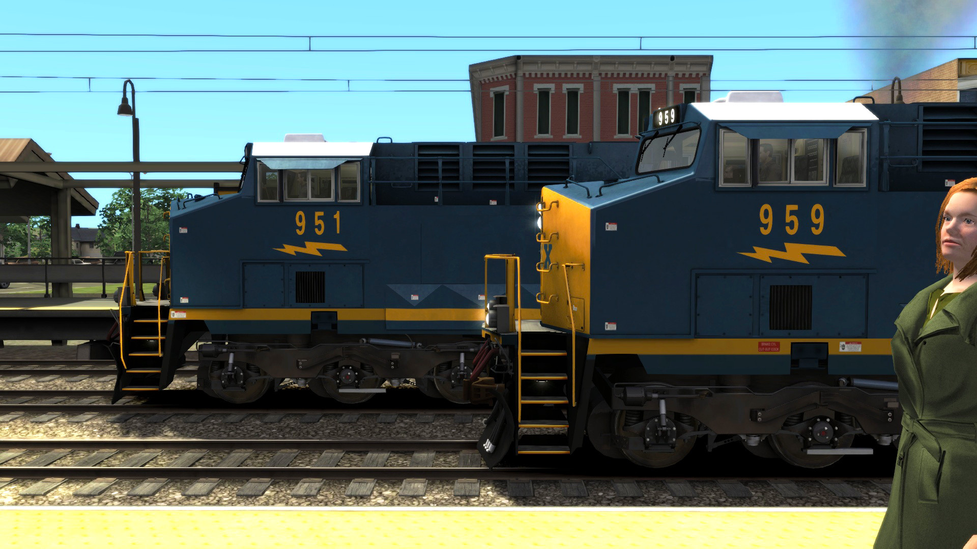 CSX ES44AC Add-on Livery - кадр 6