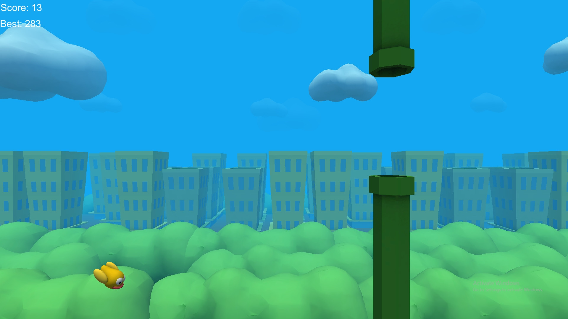 3D Flappy Bird <SUPER HARD> (itch) - кадр 4