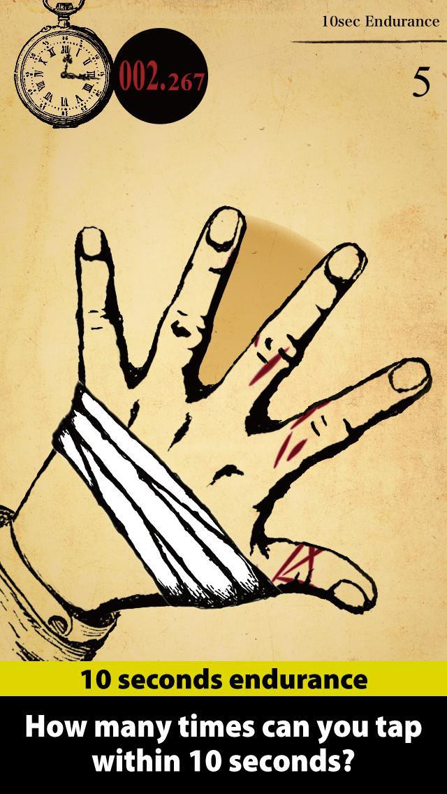 Hand Knife Trick - Bloody Hand - кадр 4