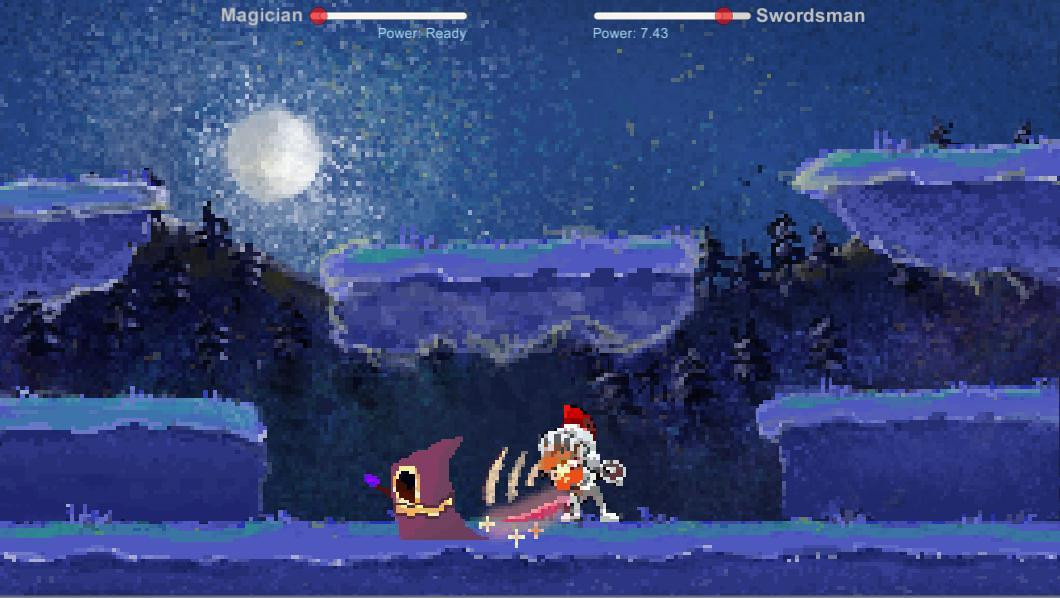 Swordsman vs. Magician (itch) - кадр 3