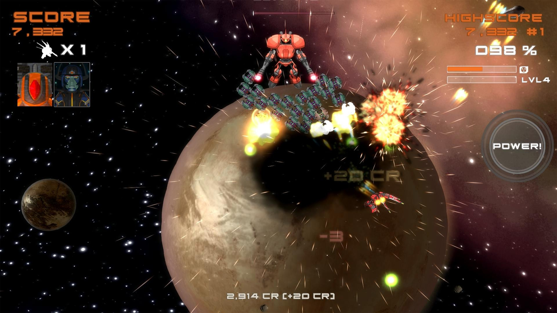 Quantum Revenge - Mecha Robot Space Shooter - кадр 13