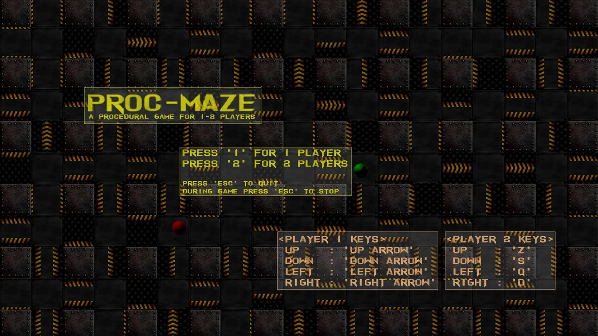 Proc-Maze (itch) - кадр 3