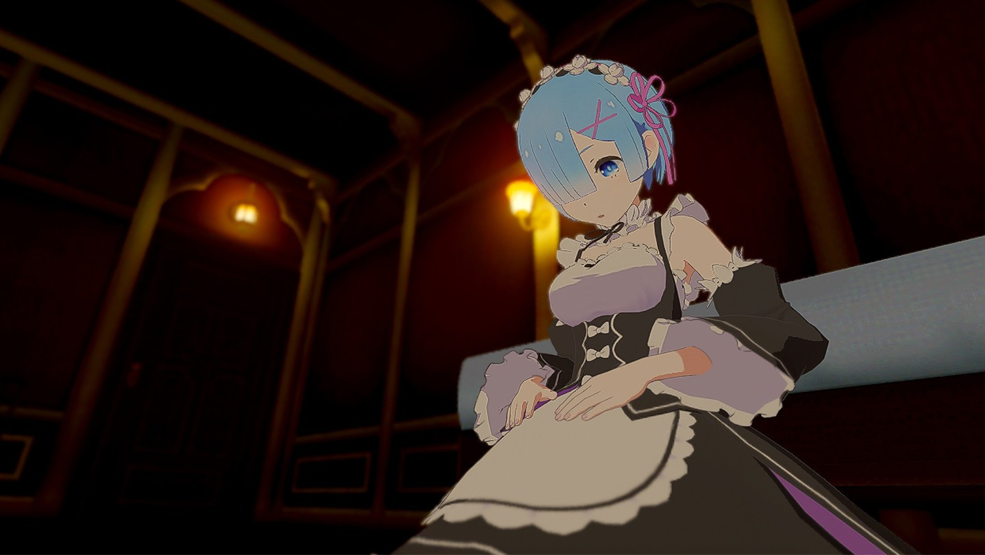 Rem and different world life in VR - knee pillow & bedridden (JP) - кадр 5