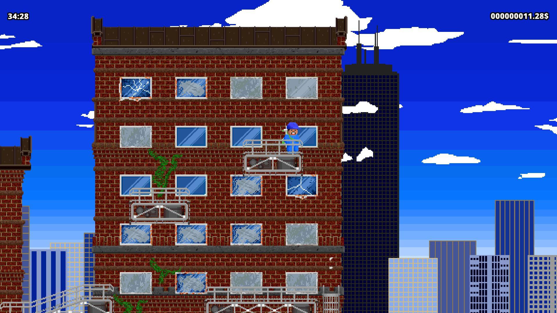 Pedro: the Windows Washer (itch) - кадр 4