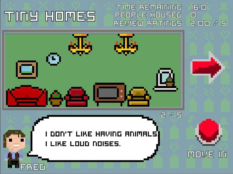 TinyHomes (itch, naoisecollins) - кадр 3