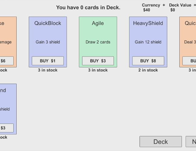 Only One-Time Card Game (itch) - кадр 1