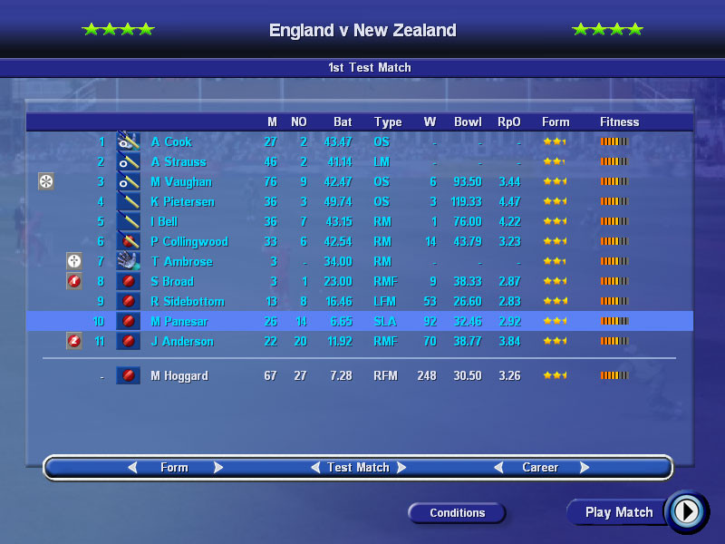 International Cricket Captain 2008 - кадр 12