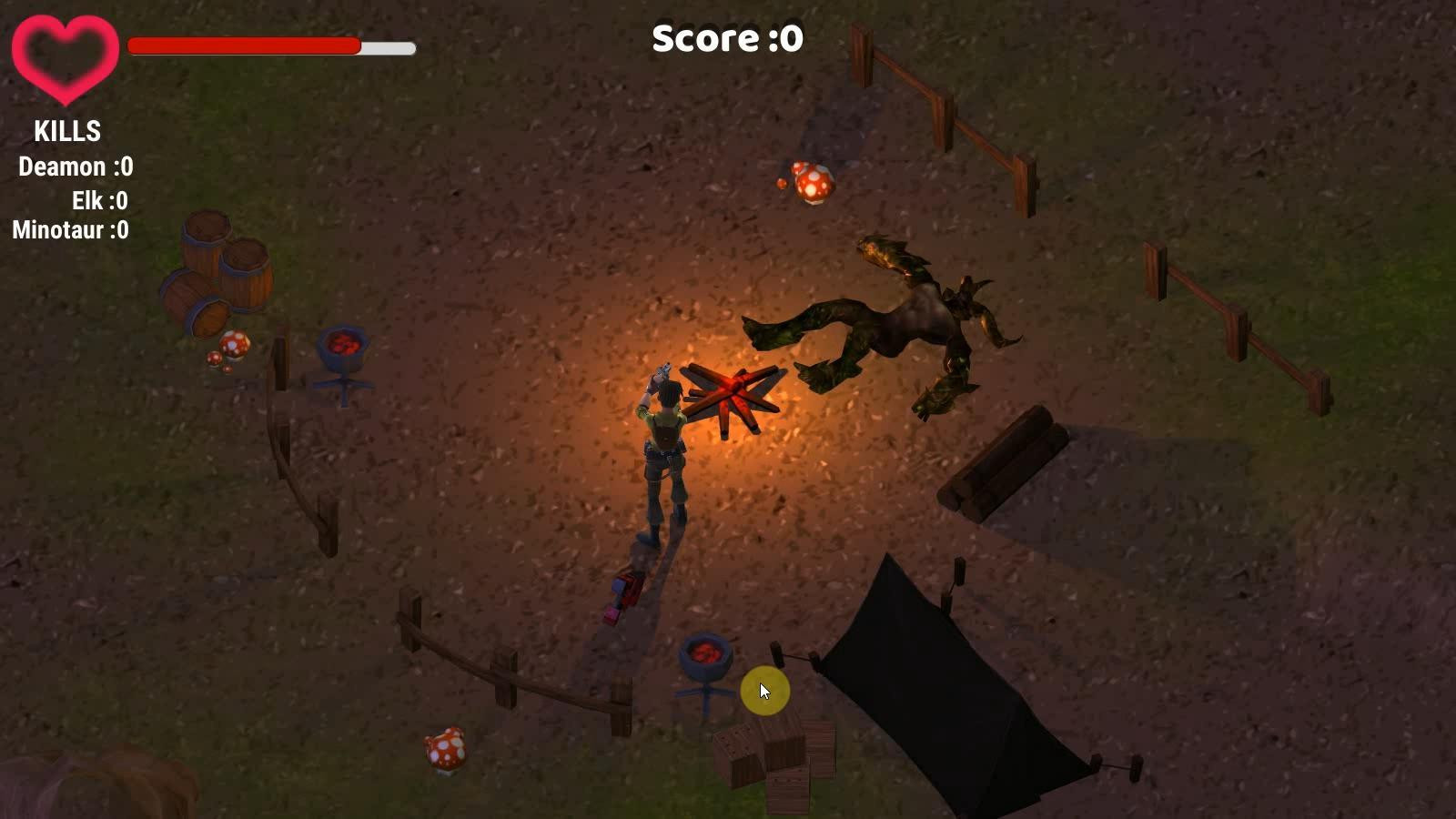 Haunted Garden (Straight Up Tech) (itch) - кадр 6